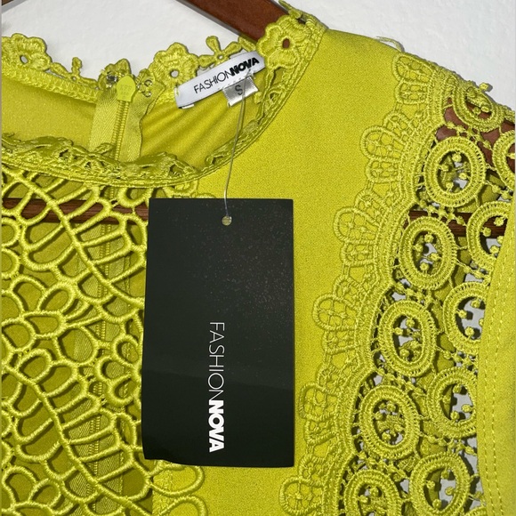 Fashion Nova Talk About An Upgrade Jumpsuit lace with grommets Style# JP7351 NWT - Picture 4 of 13